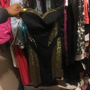 Stunning BEBE studded Dress.